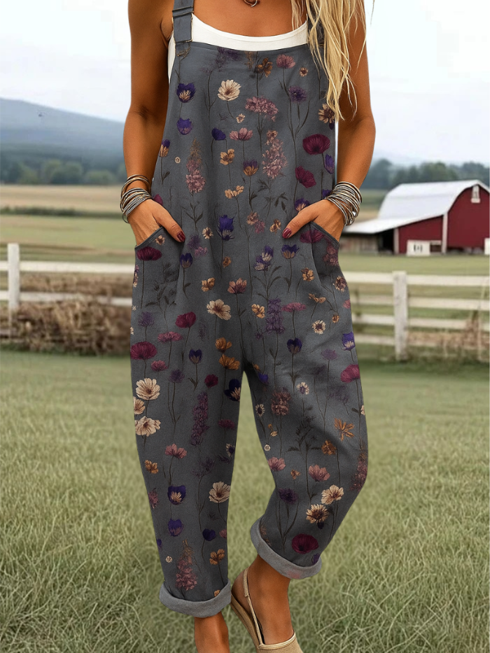 Astrid| Kunstnerisk Overall-Jumpsuit