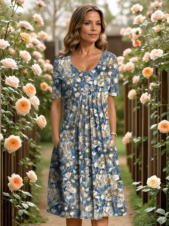 Hedvig | ELEGANT KJOLE MED MAVEDÆKNING