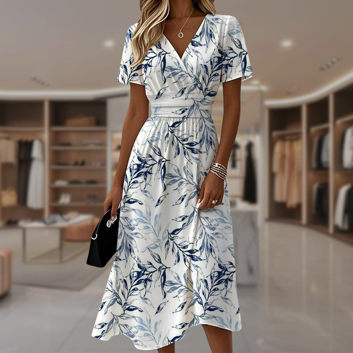 Agnes | Elegant Blomsterkjole