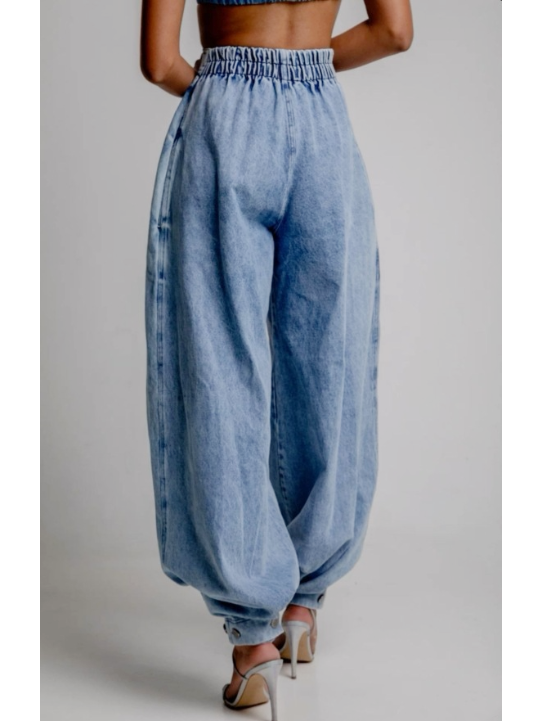 Ella | Højtaljede Balloon Jeans
