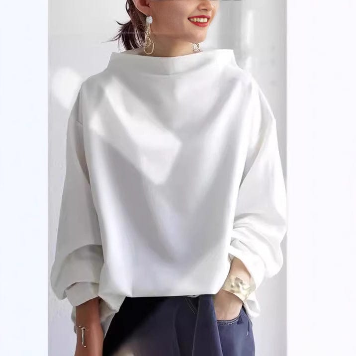 Karin | Chic højhalset pullover