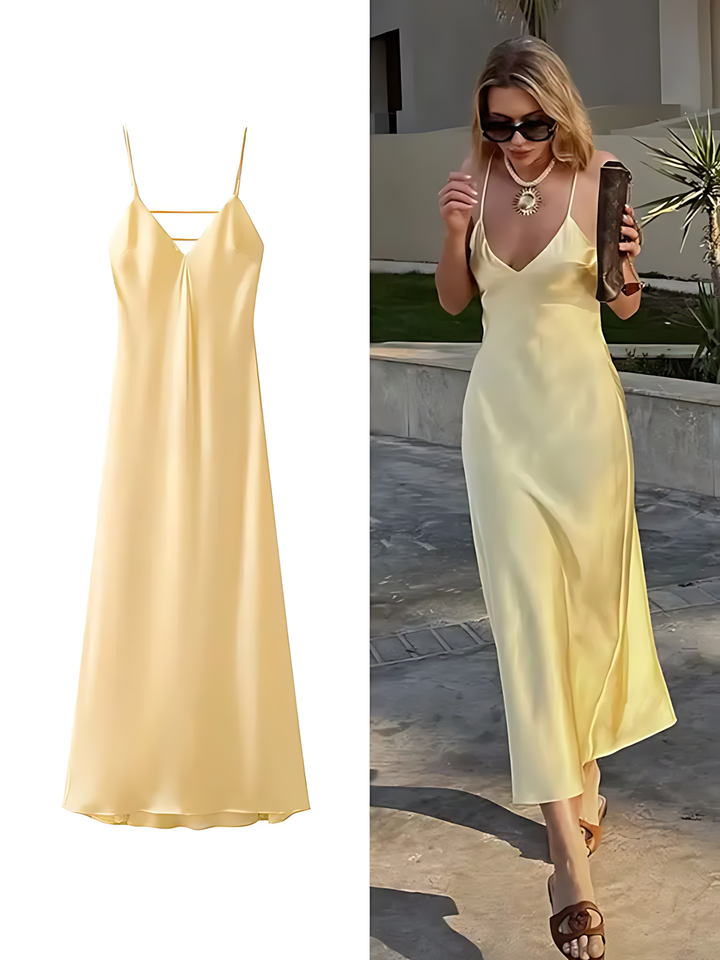 Soleya – Satin kjole