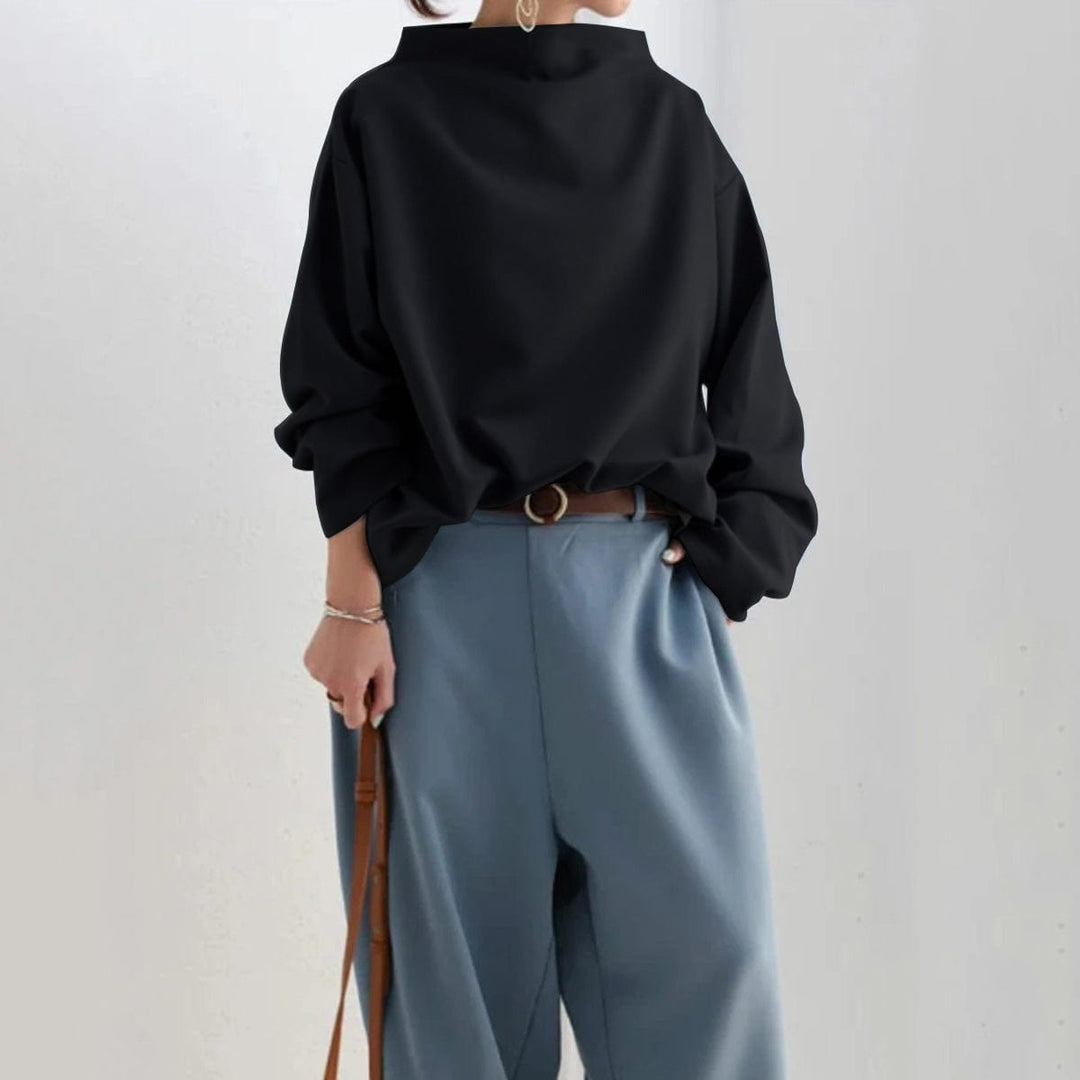 Karin | Chic højhalset pullover