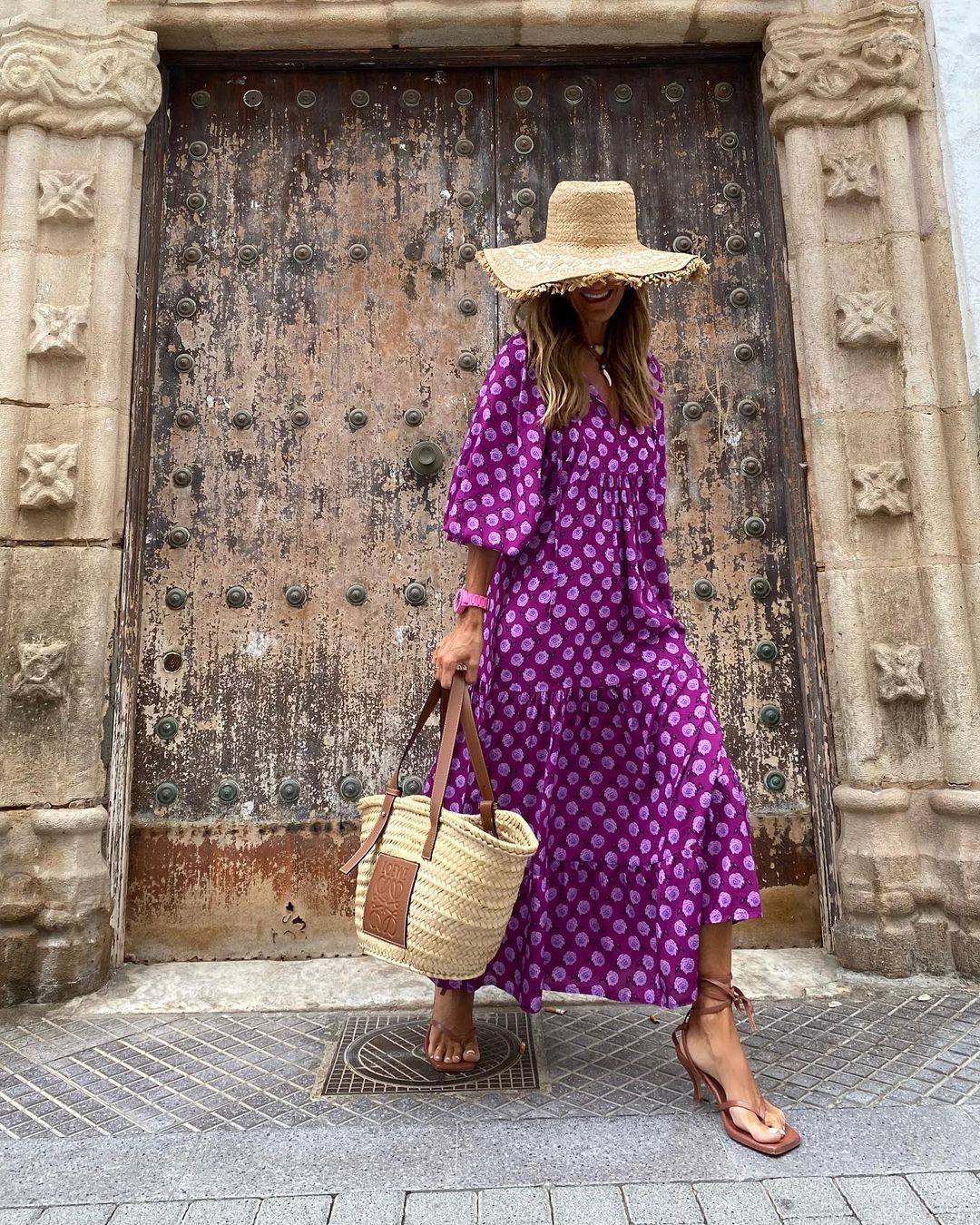 Elara – Boho maxikjole