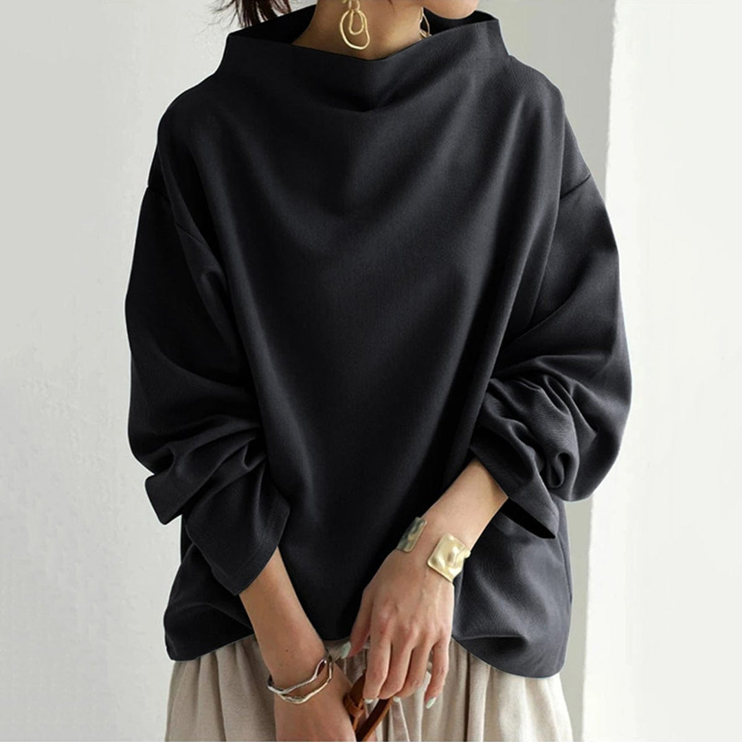 Karin | Chic højhalset pullover