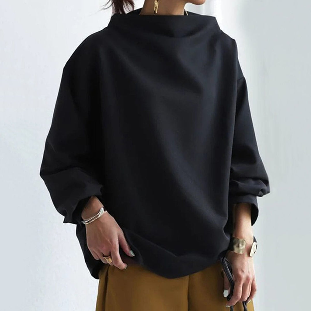 Karin | Chic højhalset pullover